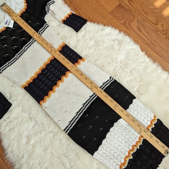 𝅺ronny KOBO crochet knit striped dress xs - Picture 12 of 13